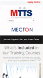 Mobile Screenshot of mectontraining.com