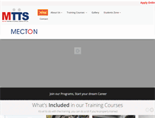 Tablet Screenshot of mectontraining.com